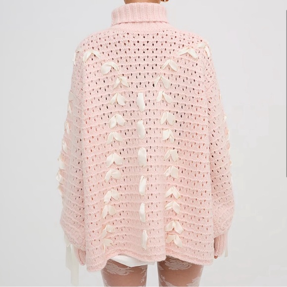 NEW For Love & Lemons Liberty Sweater - Picture 3 of 7